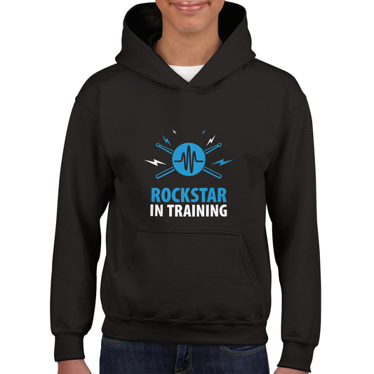 Kids Rockstar In Training Rockschool Hoodie