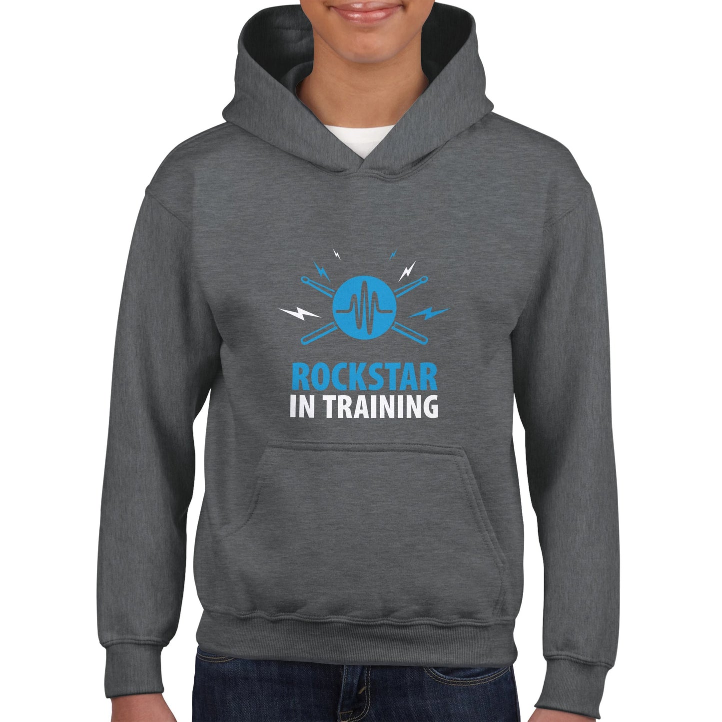 Kids Rockstar In Training Rockschool Hoodie