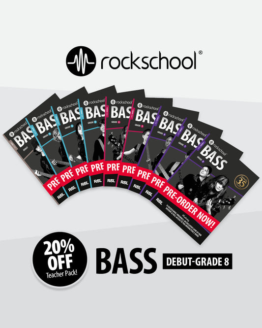Bass 35th Anniversary Teacher Pack Debut - Grade 8 (9 Books) - Hardcopy + RiFF E-book