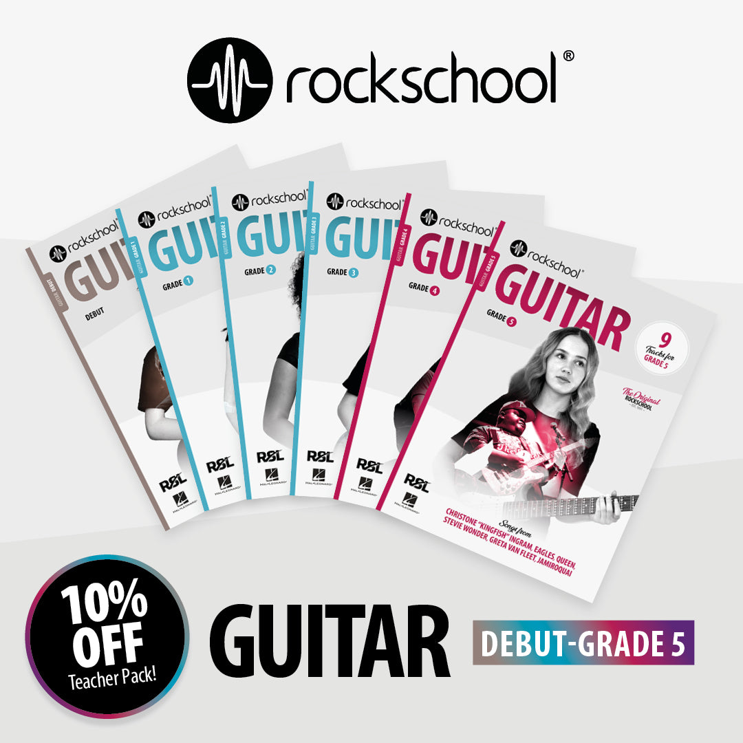 Electric Guitar Teacher Pack: Debut - Grade 5 (6 books)