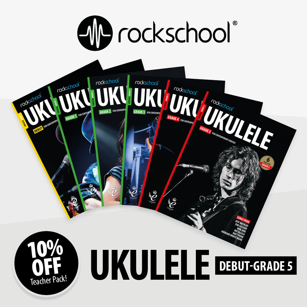 Ukulele Teacher Pack: Debut - Grade 5 (6 books)