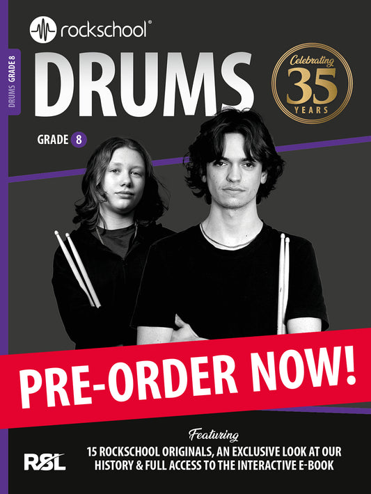 Drums Grade 8 - 35th Anniversary