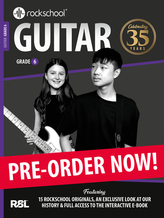Electric Guitar Grade 6 - 35th Anniversary