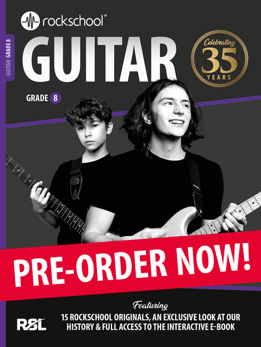 Electric Guitar Grade 8 - 35th Anniversary